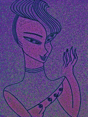 love my space cake girl