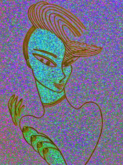 love my space cake girl