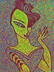 love my space cake girl