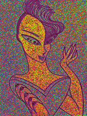 love my space cake girl