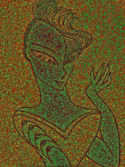 love my space cake girl