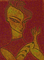 love my space cake girl