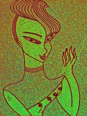 love my space cake girl