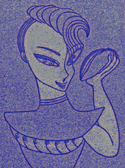 love my space night cake girl