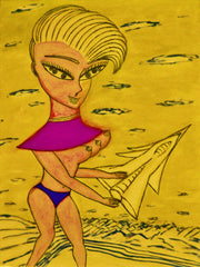 love my,come fly with me space cake girl