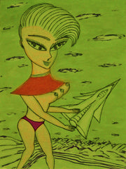 love my,come fly with me space cake girl
