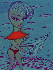 love my,come fly with me space cake girl