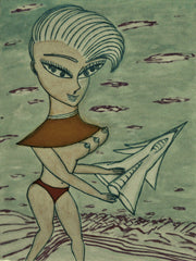 love my,come fly with me space cake girl