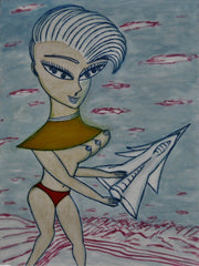 love my,come fly with me space cake girl