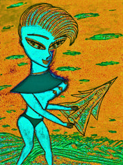 love my,come fly with me space cake girl