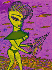 love my,come fly with me space cake girl