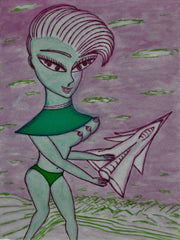 love my,come fly with me space cake girl