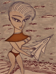 love my,come fly with me space cake girl
