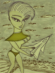 love my,come fly with me space cake girl