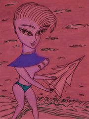 love my,come fly with me space cake girl