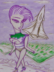 love my space cake girl