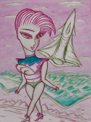 love my space cake girl