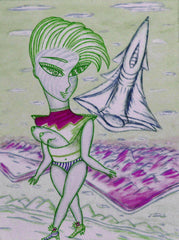 love my space cake girl