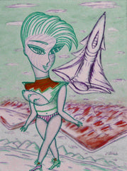 love my space cake girl
