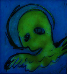 spirit of a bird with little girl in ukraine war with little girl free