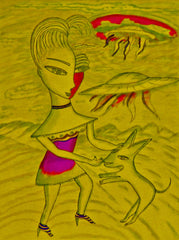 love my [ don't be curel to who a heart that's true ] space cake girl