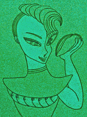 love my space night cake girl