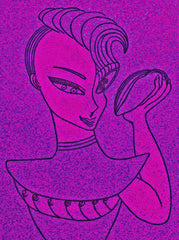 love my space night cake girl