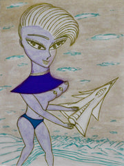 love my,come fly with me space cake girl