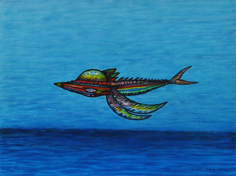 flying to another world