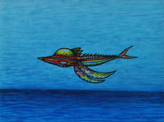 flying to another world