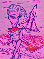 love my space cake girl