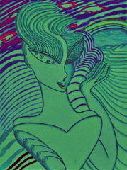 love my space cake girl