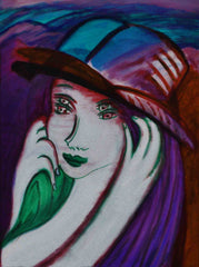 l don't know,with sun hat