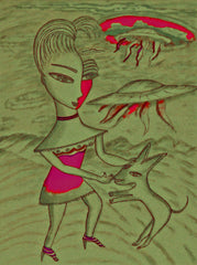 love my [ don't be curel to who a heart that's true ] space cake girl