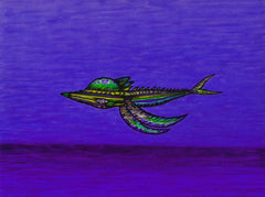flying to another world