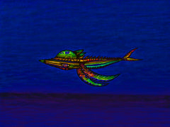 flying to another world