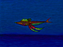 flying to another world
