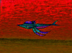 flying to another world