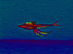 flying to another world