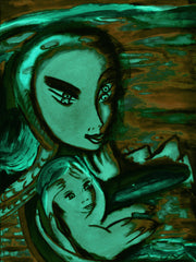 the two of us with little boy in ukraine war with little girl free