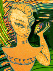 love my space night cake girl