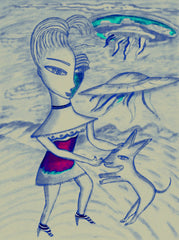 love my [ don't be curel to who a heart that's true ] space cake girl