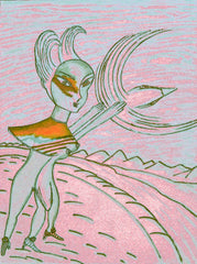love my,come fly with me, space cake girl