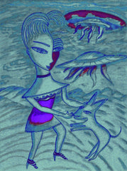 love my [ don't be curel to who a heart that's true ] space cake girl