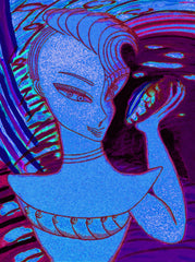 love my space night cake girl