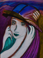 l don't know,with sun hat