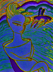 love my space cake girl