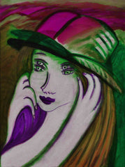 l don't know,with sun hat