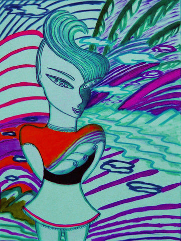 love my don't want to do it, space cake girl